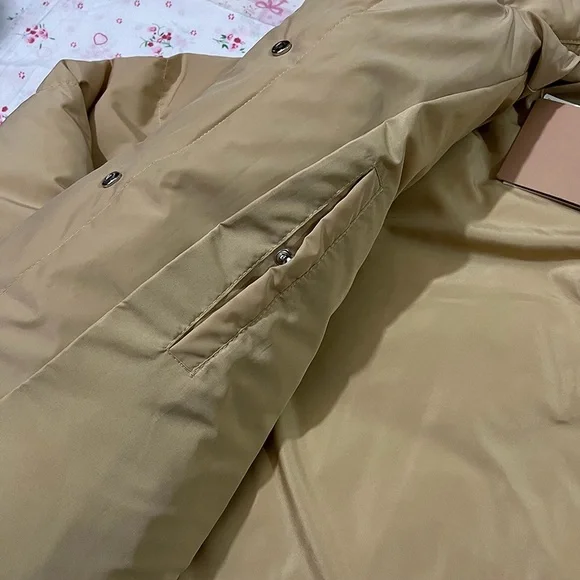 Miu Miu Patchwork Lapel Down Jacket - Picture 8 of 13